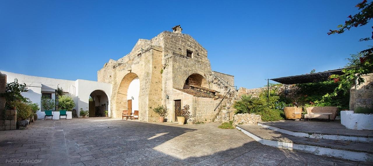 阿莱萨诺Masseria Macurano住宿加早餐旅馆 外观 照片